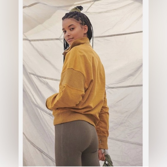 NWOT Free People Movement Half Zip Adeline Pullover Sweatshirt Alchemy size XS - Picture 4 of 16